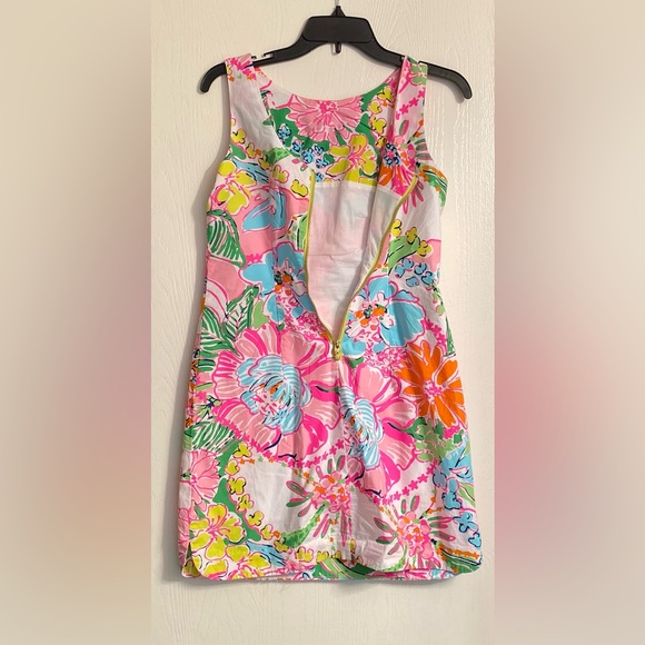 Lilly Pulitzer for Target Nosey Posey Floral Shift Dress-Colorful-Women 2 NWOT - Picture 3 of 13
